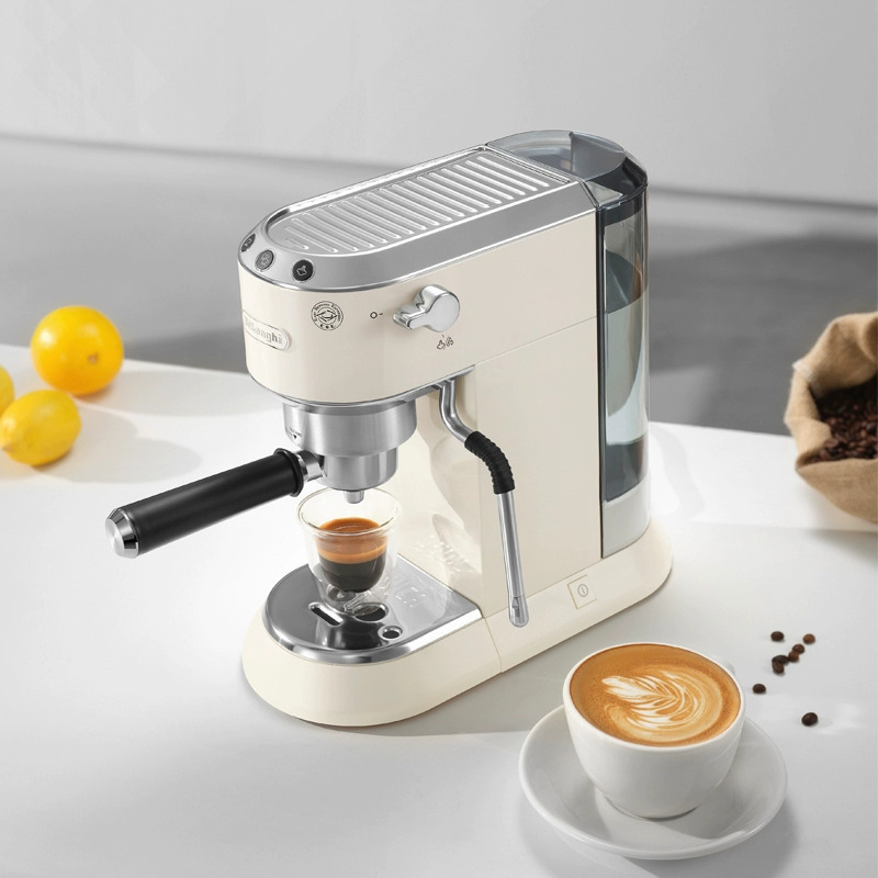 Delonghi Semi-Automatic Coffee Machine Ec885.Cr Stainless Steel Steam Wand for Frothing Milk and Heating Cream