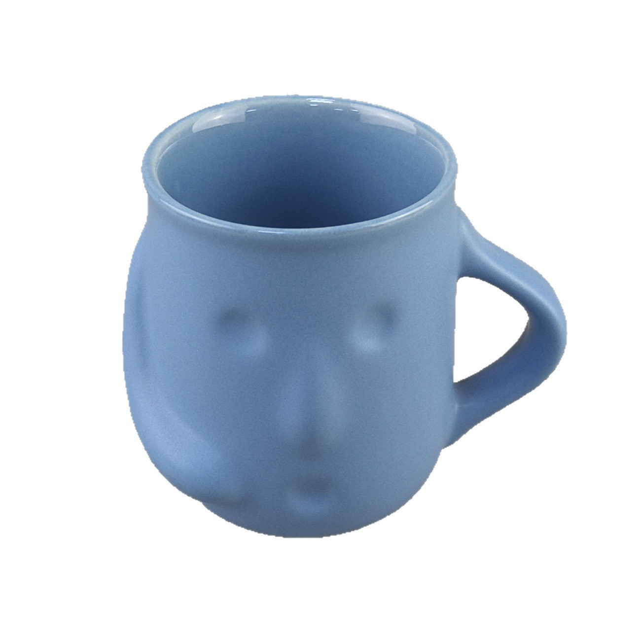 Inventario creativo transfronterizo pareja de desayuno de leche tazas de cerámica personalidad creativa simple taza de cerámica irregular