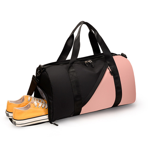 2024 new sports fitness bag for women, wet and dry separation belt, shoe position, portable crossbody travel bag, short-distance luggage bag for men