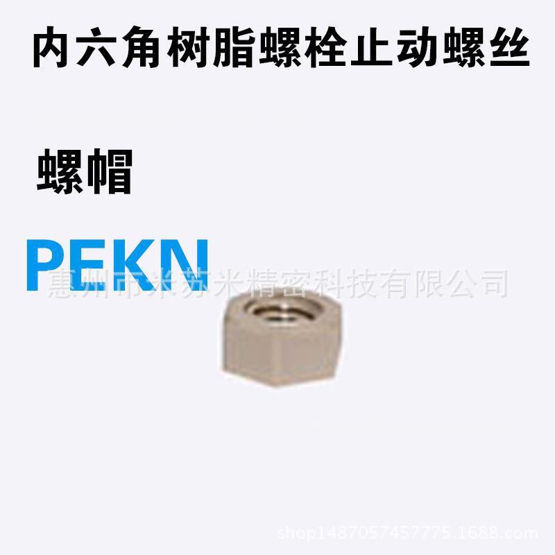 内六角树脂螺栓 PEKN10  代替米苏米ISUMI