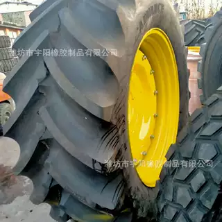 650/65R42  大马力拖拉机轮胎钢圈 真空钢圈带轮胎