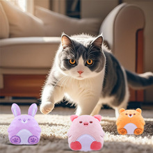 批发跨境猫薄荷玩具猫咪自嗨玩具小猪小熊小兔子宠物猫咪自嗨玩具