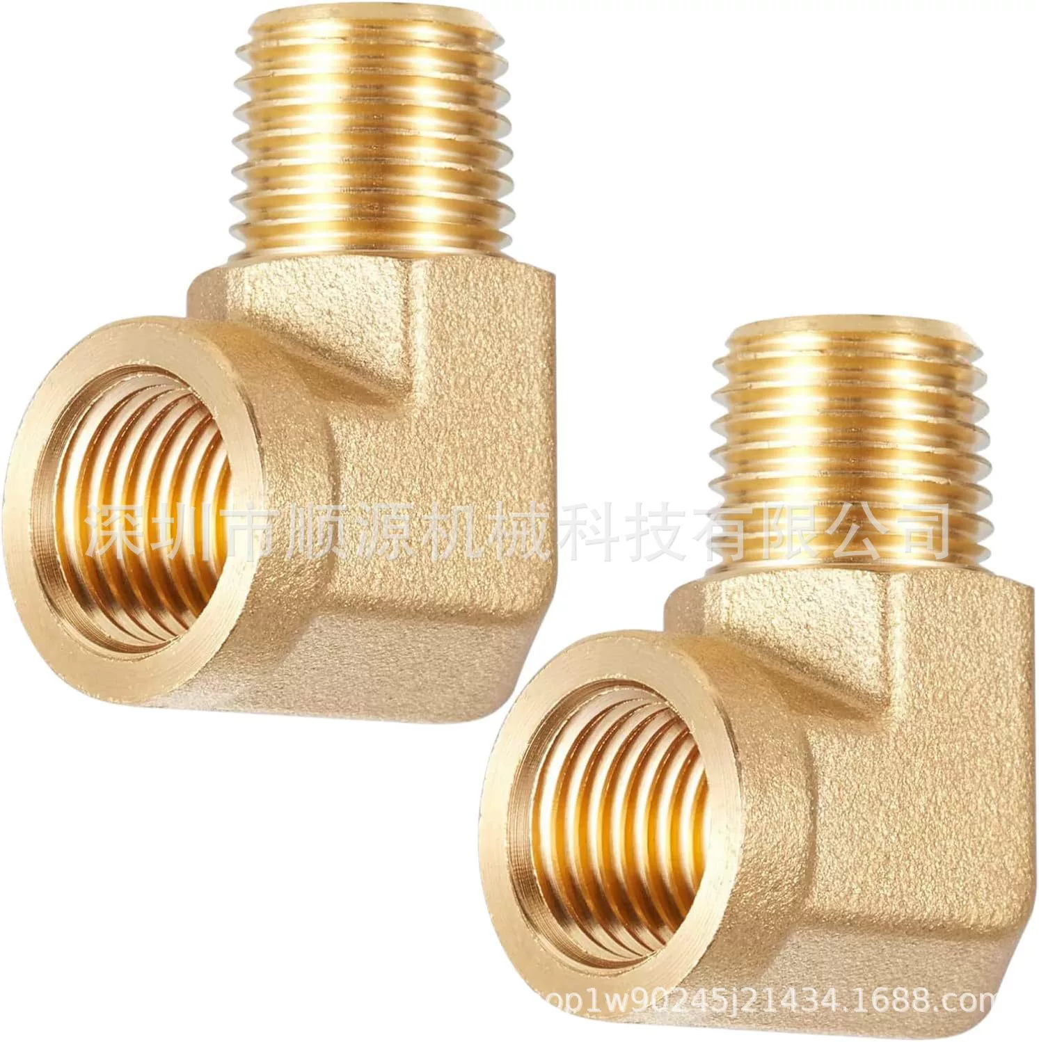 Спотовые промышленные стандарты США NPT зубы внутренние и внешние 90 градусов колена медь 90 градусов медный колена 1/4 1/3 8 3