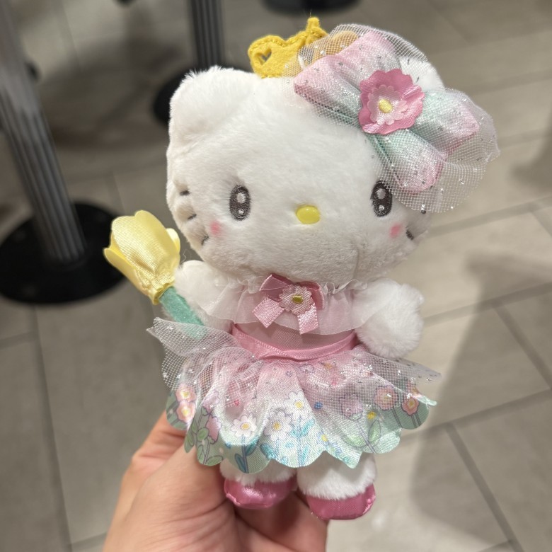 心意绽放挂件仙女棒皇冠库洛米小羊美乐蒂猫咪毛绒公仔少女包挂饰|undefined
