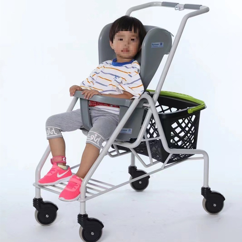 购物车商场手推车家用小型推车大号买菜车儿童可坐