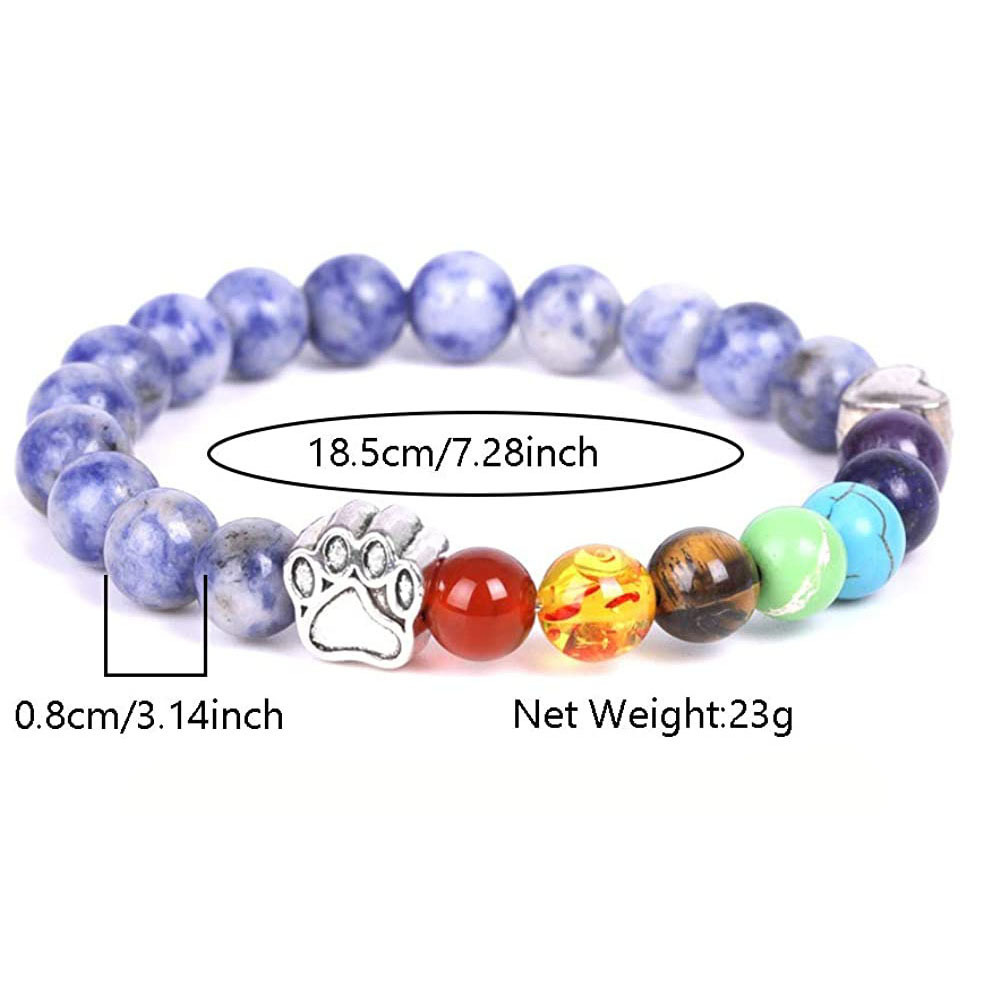 Organic bracelet heart-shaped