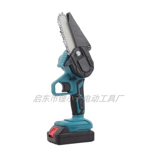 4 Inch 6 Inch Miniseries Lithium Electric Saw Portable Electric Chain Saw Outdoor Wireless Logging Single Hand Saw Tree Cutting Pruning Saw