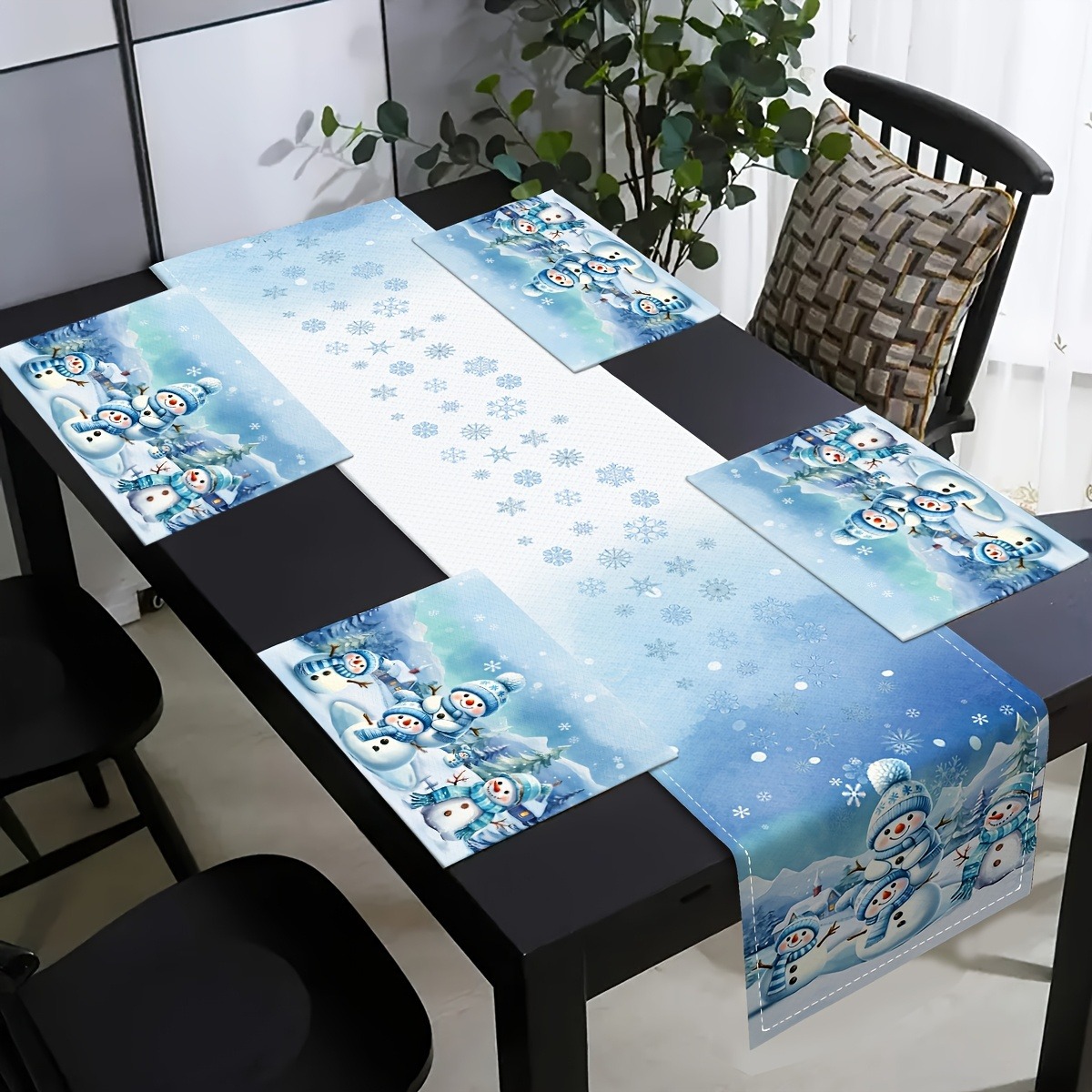 Nuevo conjunto de toallas de mesa transfronterizas de Navidad decoración de mesa Bandera de mesa Bandera de mesa Amazon 2026