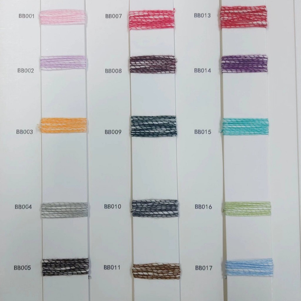 (0448-9)竹节云彩毛纱针织编织特种纱花式纱粗针毛衣卫衣时装面料