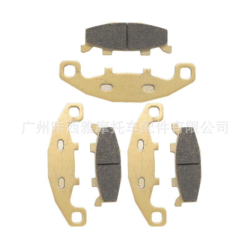 Suitable for Kawasaki GPx600/750 ZR750 Xiweng ZX1000 ZX-10 front and rear brake pads
