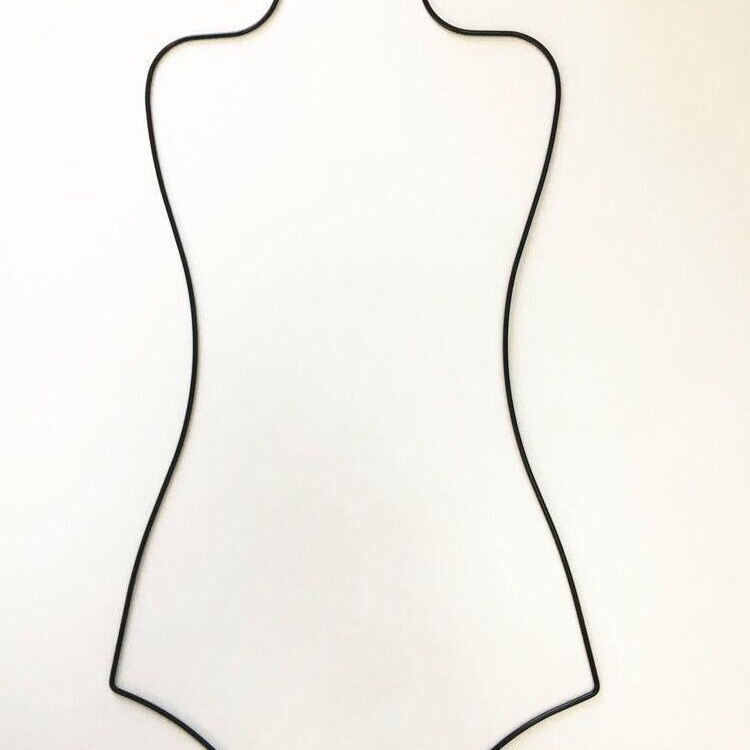 Metal Swimsuit Hanger Bikini Swimwear Hanger Wedding Dress Display Hanger Clothing Store Swimsuit Hanger