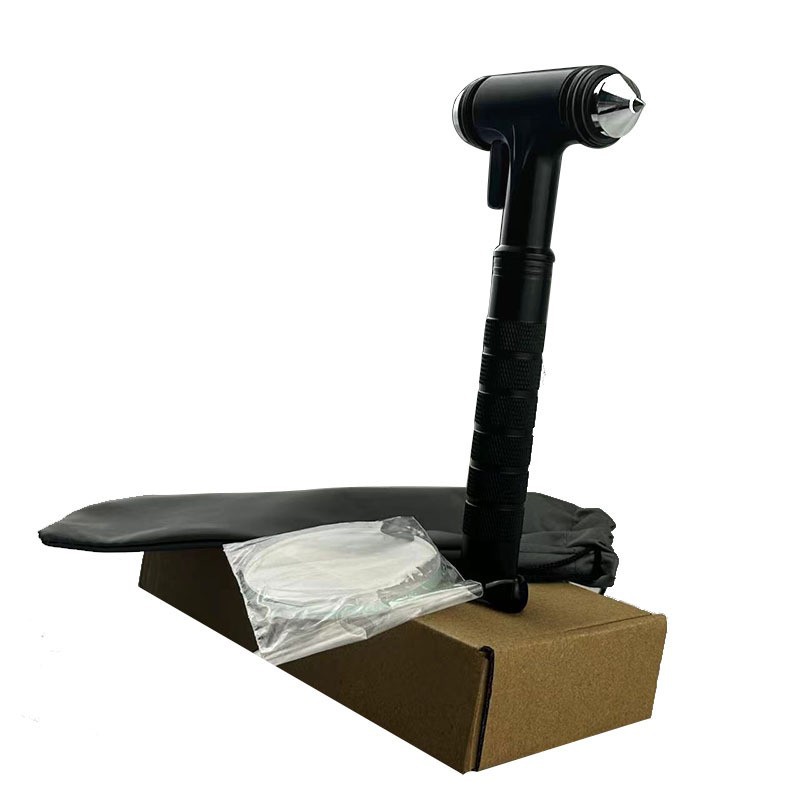 Car Safety Belt Hammer, Metal Multi-Functional Window Breaker, Car Underwater Life-Saving Escape Hammer, Tungsten Steel