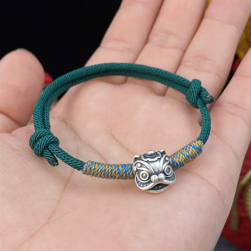 Retro woven bracelet, accessory, Chinese style, 2023, high-quality style