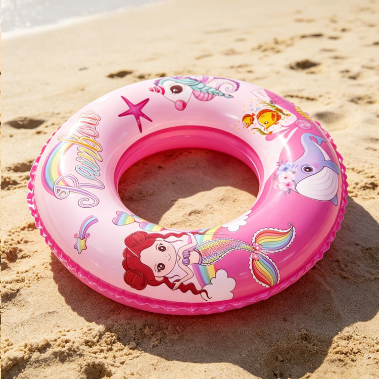 Anillo de natación infantil de plumas de mar para bebés de 3 a 6 años de edad para adultos engrosados inflables anillo infantil axillar fábrica al por mayor