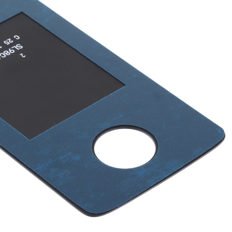 Aplicable para la cubierta trasera de la batería de Motorola Moto Z4 (color: negro)