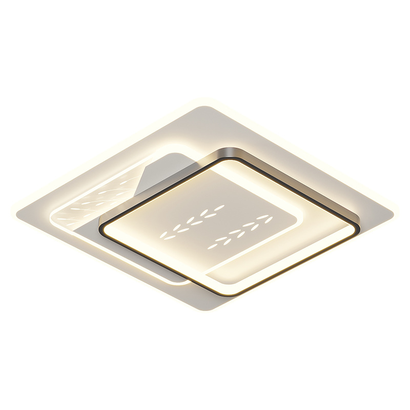 Lámpara de sala de estar Lámpara principal de sala de estar, moderna, simple, atmosférica, ligera, lámpara de techo de lujo, protección ocular de espectro completo, lámpara Zhongshan
