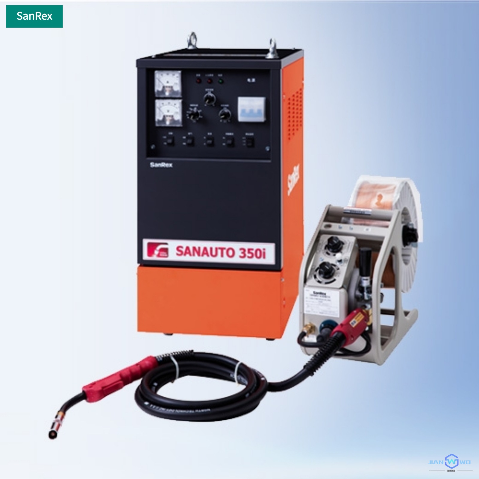 互联型三社焊机SANAUTO 350i适应全位置焊接的气保焊接机