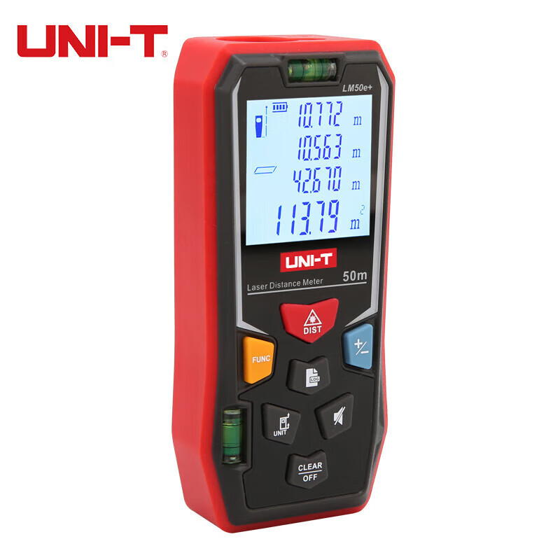 Unidad de medición de distancia láser UNI-T LM70e + medidor electrónico de regla