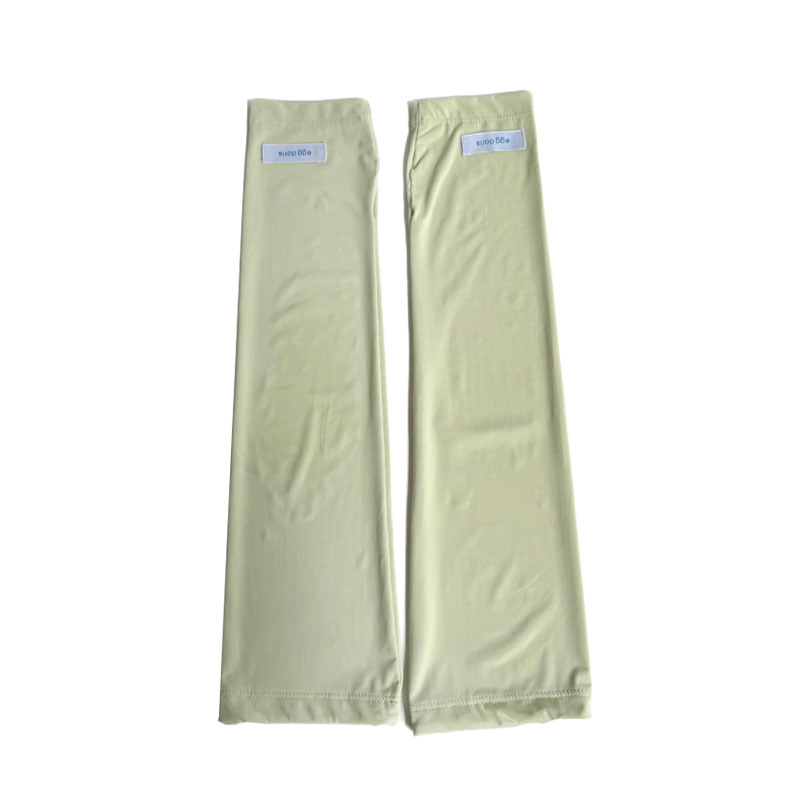 Protector solar manguito de hielo, color sólido, suelto y transpirable, conducción de verano, protección UV al aire libre, manga de protección solar de seda de hielo, hombre