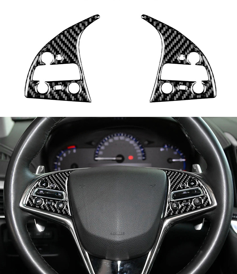 Suitable for Cadillac Ats 13-19 Models Carbon Fiber Resin Car Interior Modification Decorative Film
