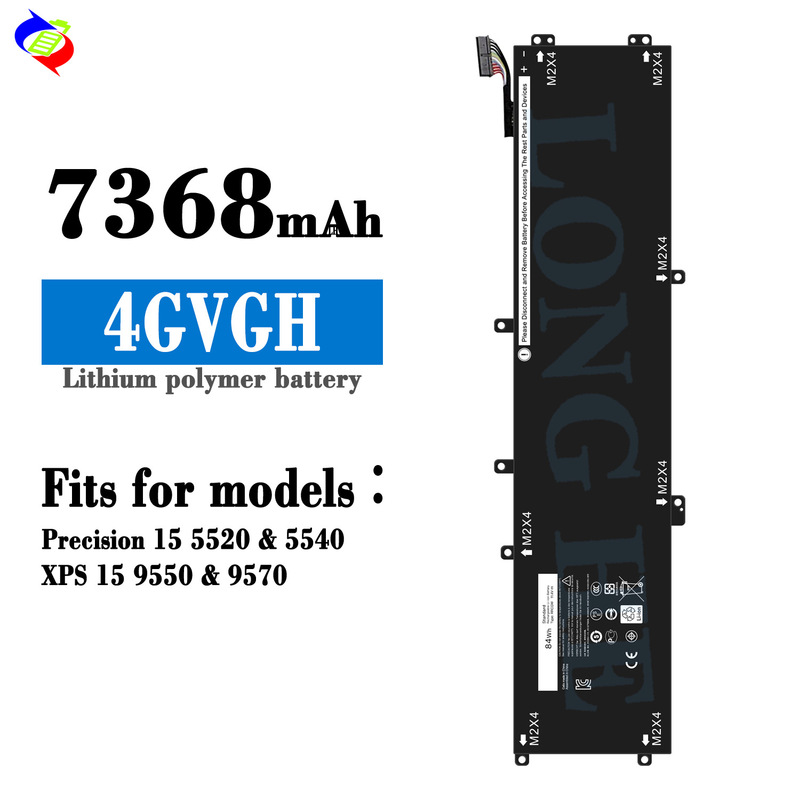 Suitable for Dell 4Gvgh Laptop Battery Precision 15 5520/5540/Xps 15 9550
