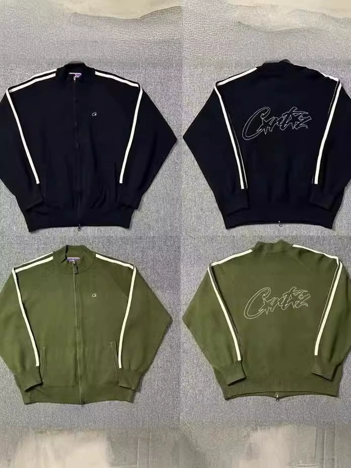 Трансграничная электронной коммерции мода новые буквы уличные мужчины и женщины свободные повседневные кардиган на молнии свитер куртка