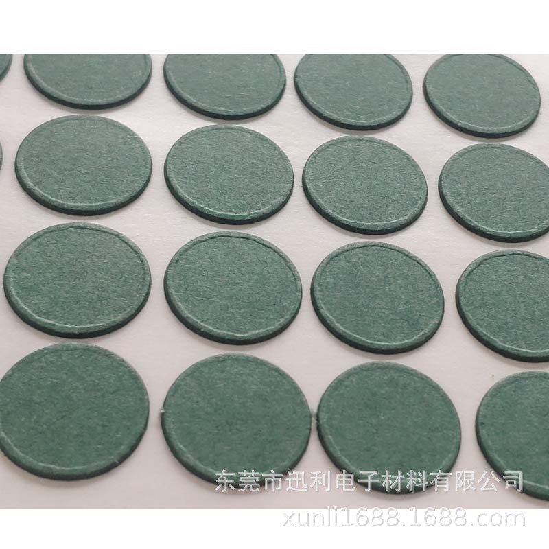 18650锂电池单联实心青稞纸绝缘垫片 15*.08单面背胶青稞纸垫片