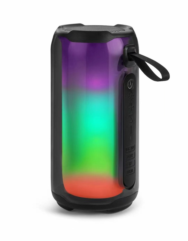 小さな脈動 5 ワイヤレス Bluetooth スピーカーポータブル LED まばゆい色の雰囲気ライトホーム Pulse5 ミディアム|undefined