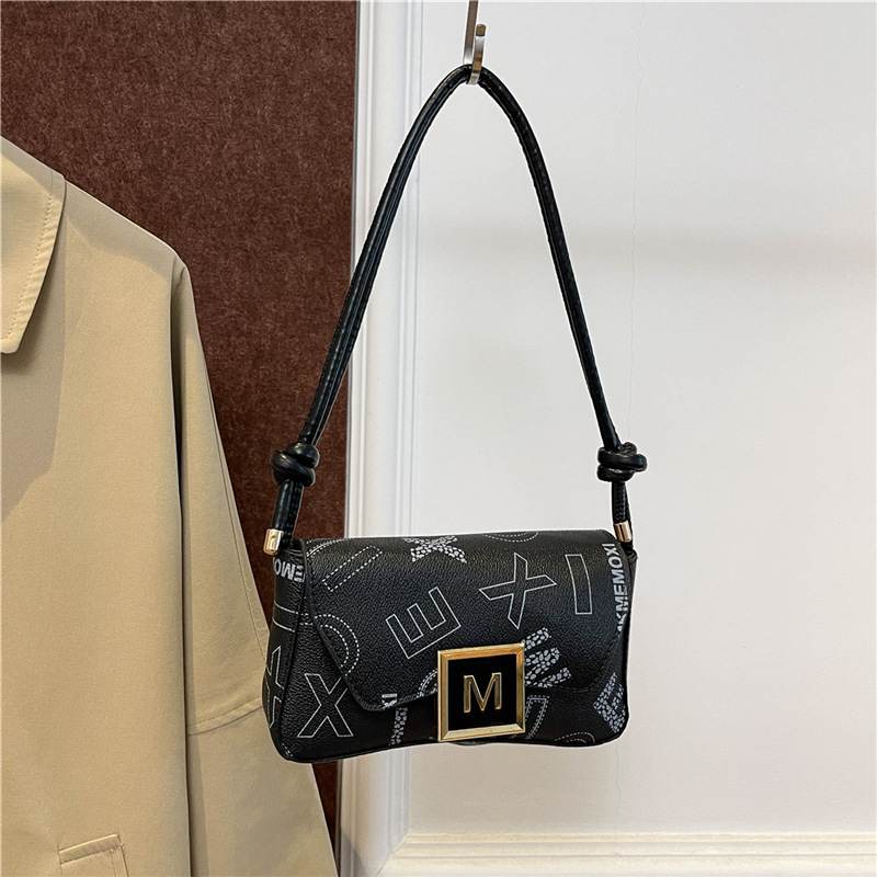 Fashion bagsM bolso de brazo otoño 2024 bolso nuevo estilo de alta moda moda moda bolso de hombro