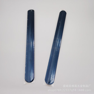 Manganese steel round head Anti-shrapnel snap ring glued steel plate accessories plush hair band Toy steel bar clap ring