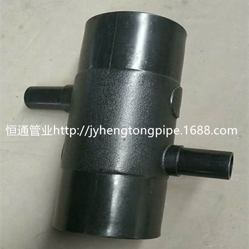PE双边四通 PE四通 四通分水器 PE地源热泵 地源热泵空调系统