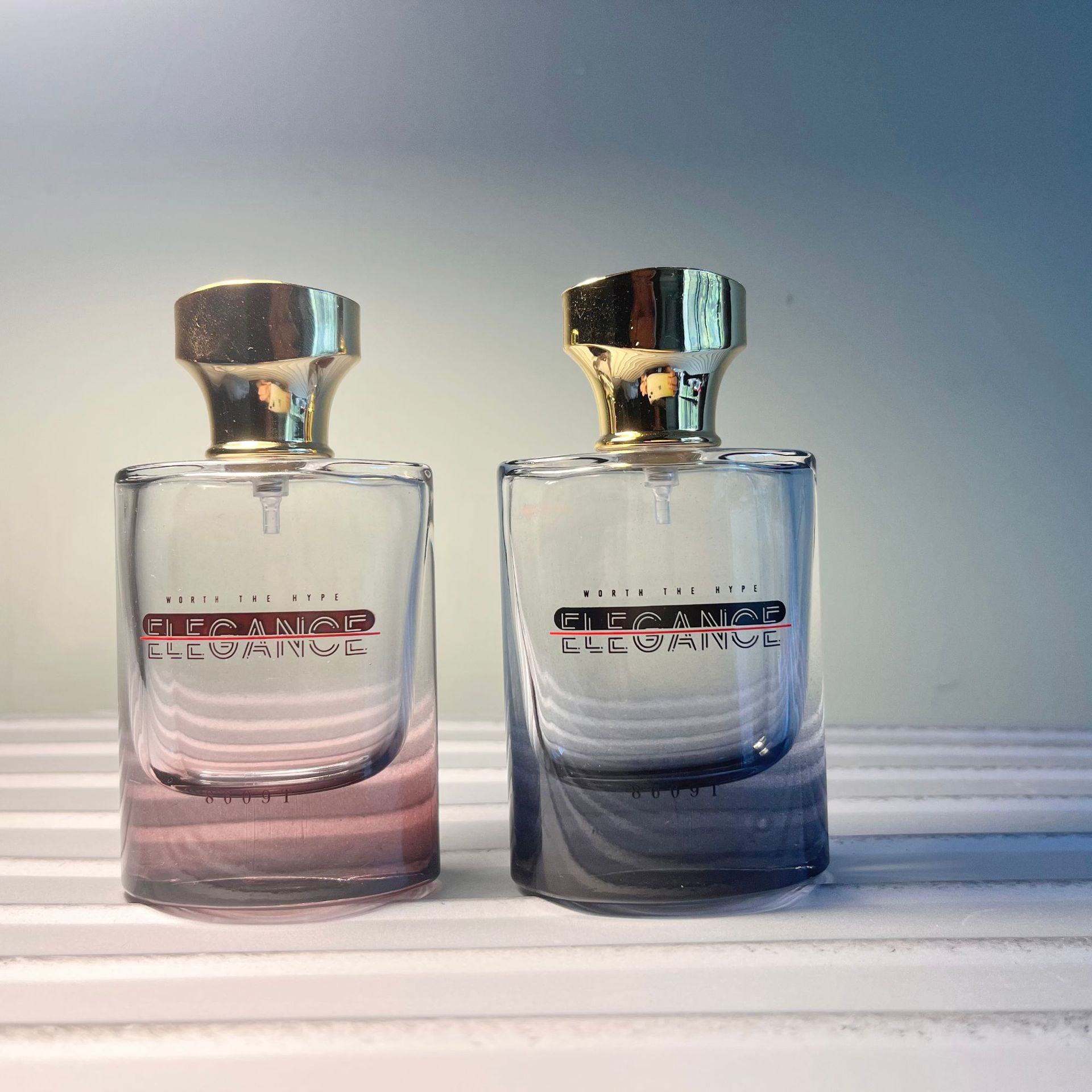 30毫升新款渐变喷色瓶批发化妆品分装瓶UV香水盖新颖香水玻璃瓶