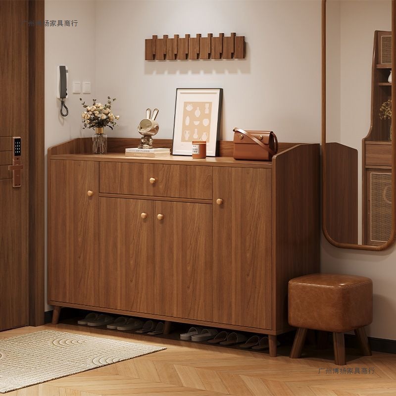 Shoe Cabinet Storage Cabinet Integrated Wall-Mounted Entrance Door Entrance Home Door New 2025 Popular Indoor Storage Shoe Rack