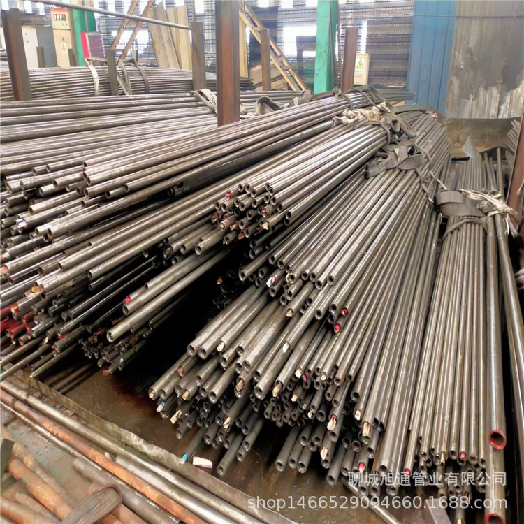 20#小无缝精轧管 80*4精密光亮管 20号精抽无缝管 下料倒角