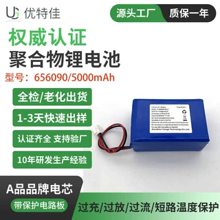 定制聚合物电池656090-6s 22.2v5000mAh安防设备制氧仪器锂电池组