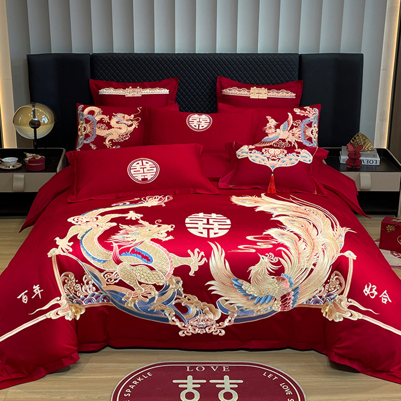 후루이 용과 봉황 D [절묘한 자수]