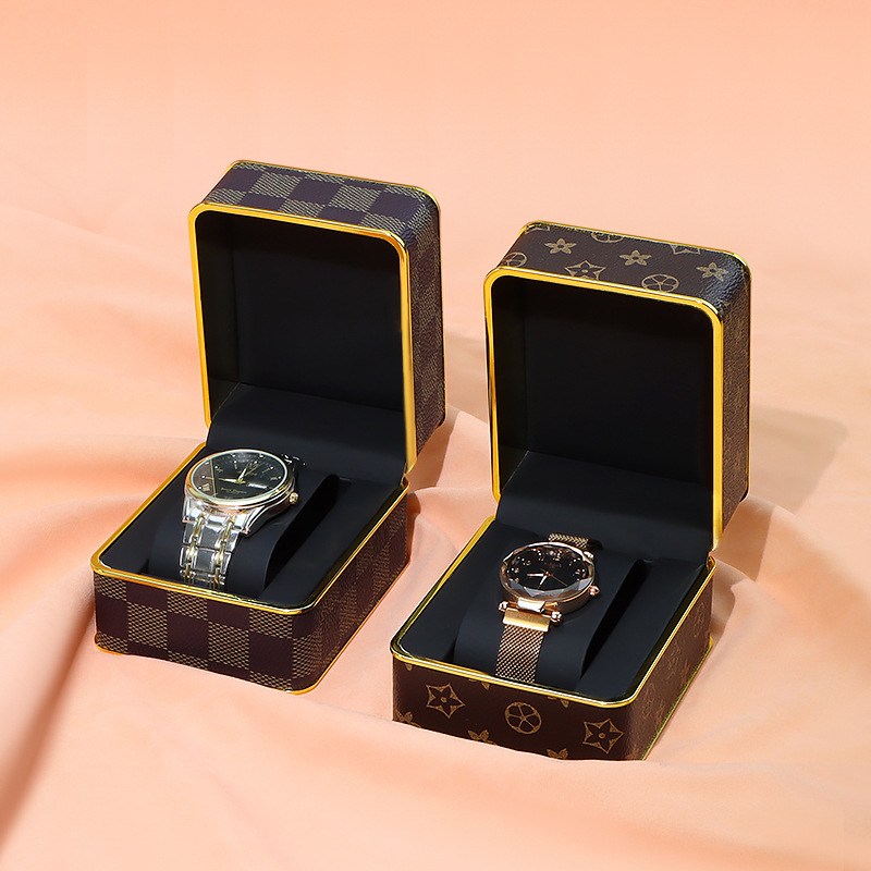 Polyurethane watch box, universal watch strap for men and women, storage system, storage box, high-end
