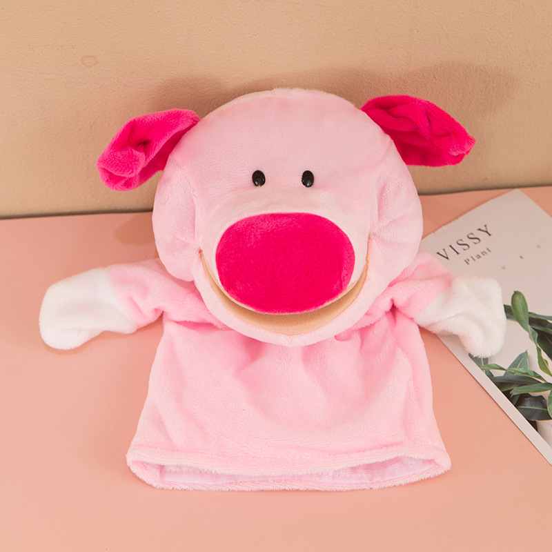 Marionetas de mano para animales de peluche con boca móvil – para jardín de infantes, venta en Amazon transfronterizo. image 9