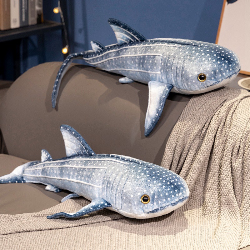 Simulación de animales marinos tiburones ballena muñecas juguetes de peluche para niños mundo submarino criaturas tiburones ballenas muñecas regalos