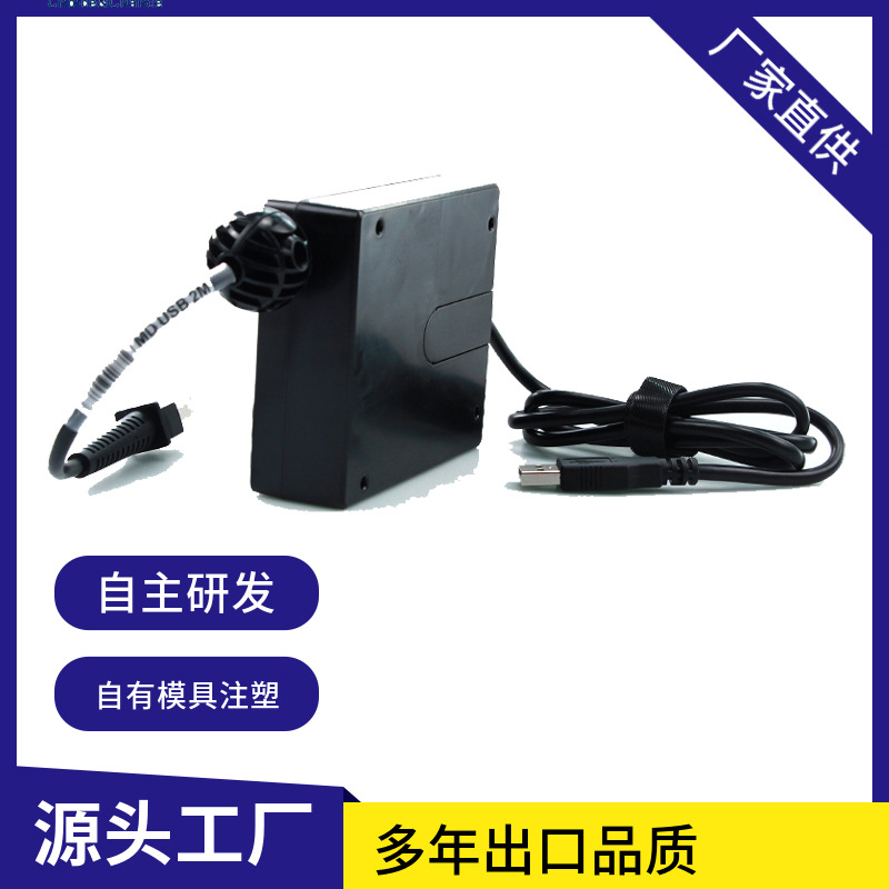 源头厂家 滑环传输信号绕线器 2米伸缩USB 多芯线卷线器 带自锁