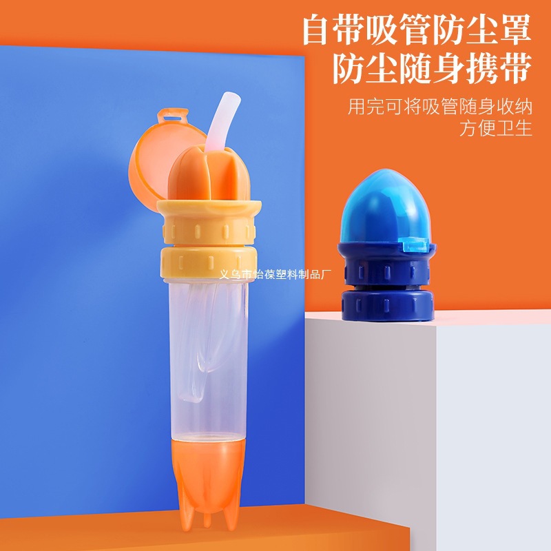 Convertidor de paja portátil de agua potable a prueba de asfixia tapa de botella de agua mineral tapa de paja botella de agua convertidor tapa de boca universal
