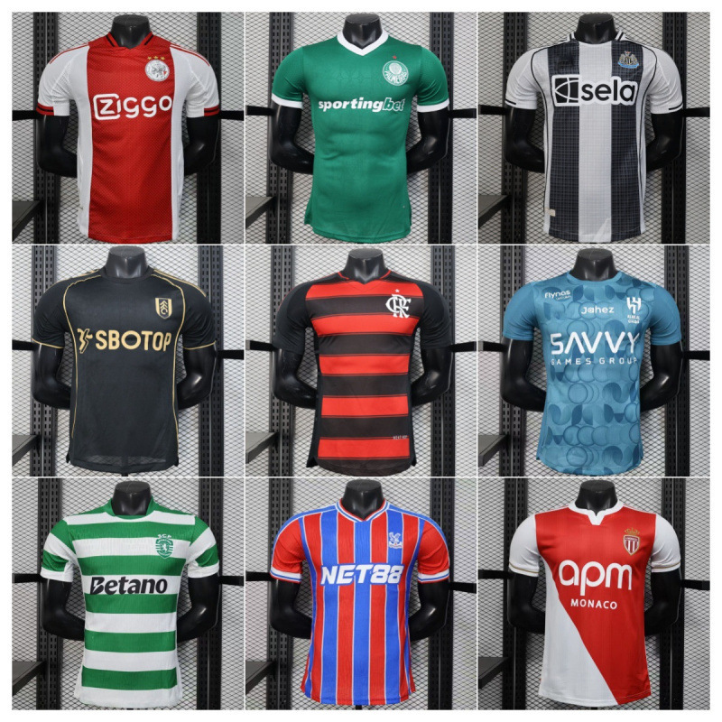 25-26 Season Football Jersey Club New Football Uniform Flamengo Barcelona Inter Milan Player Version Short-Sleeved Jersey