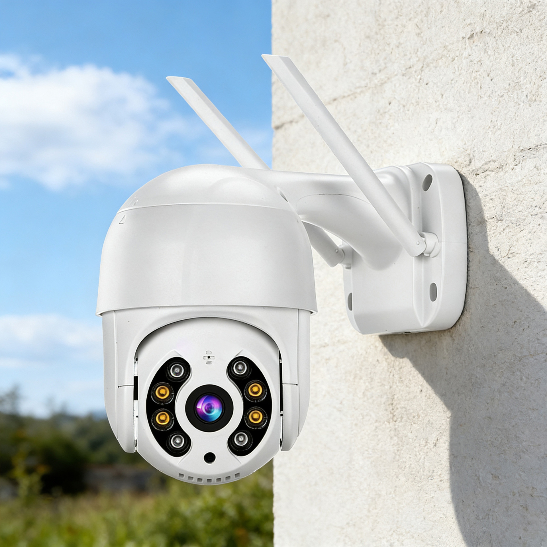 A8监控摄像头2MP室外高清户外球机防水无线WiFi摄像头厂家直销