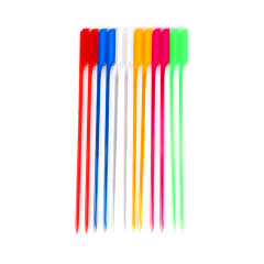 Factory supply 22.5cm PC material signs, wholesale plastic signs, vegetable, meatball, quail egg, vegetable sticks