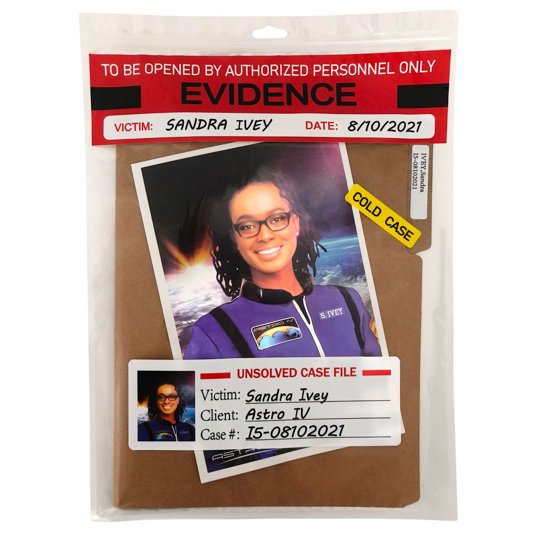 Cross-border Unsolved Case Archives Ivey, Sandra Script Puzzle Game,...
