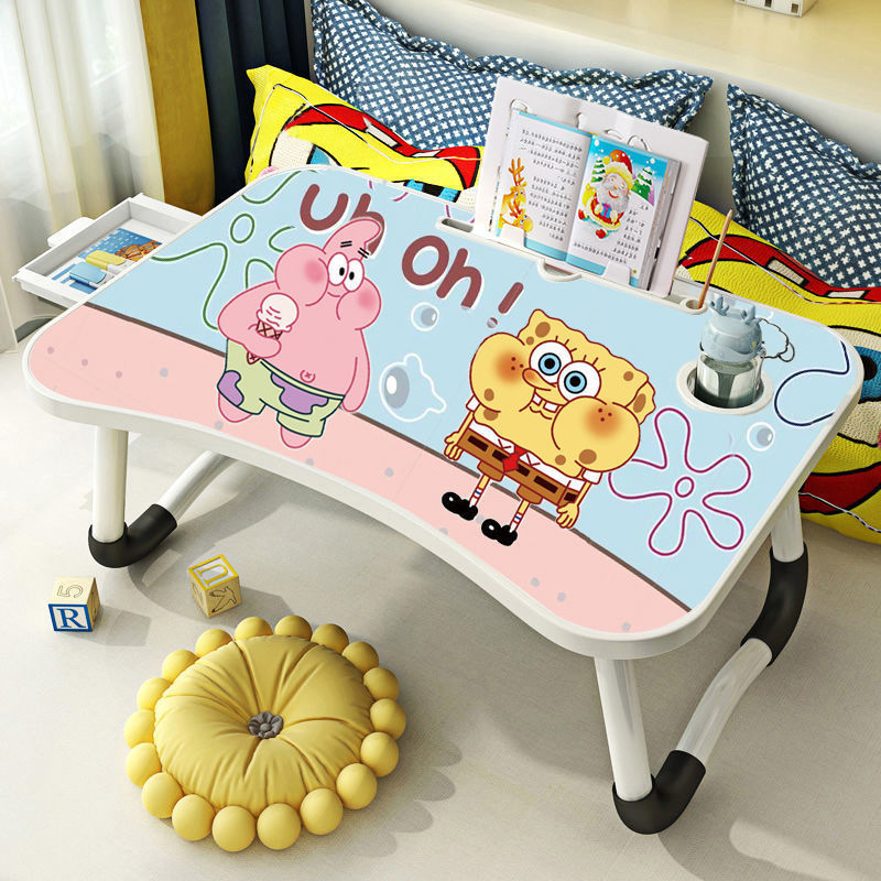 Bed Desk Computer Desk Dormitory Simple Folding Table Bedroom Simple Student Learning Small Table Lazy Writing Desk