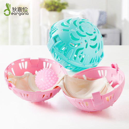 WI25 silicone bra cleaning ball machine washable use protective ball anti-deformation washing underwear laundry bag ball wholesale