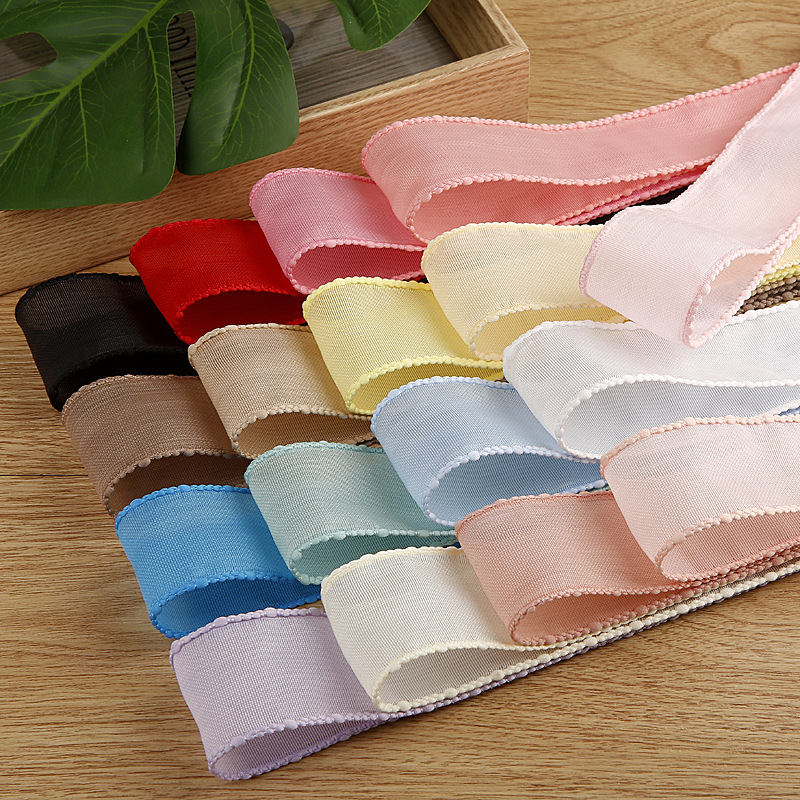 Beanbean Jump Point Knitted Band DIY Children's Hair Accessories Bow Decorative Accessories Gift Box Fresh Flowers Aroma Decorative Ribbon