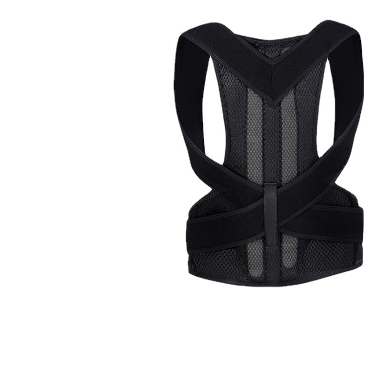 猫背防止矯正ベルト男性女性背中矯正器成人是正神器矯正ベルト開肩ストラップ成形夏