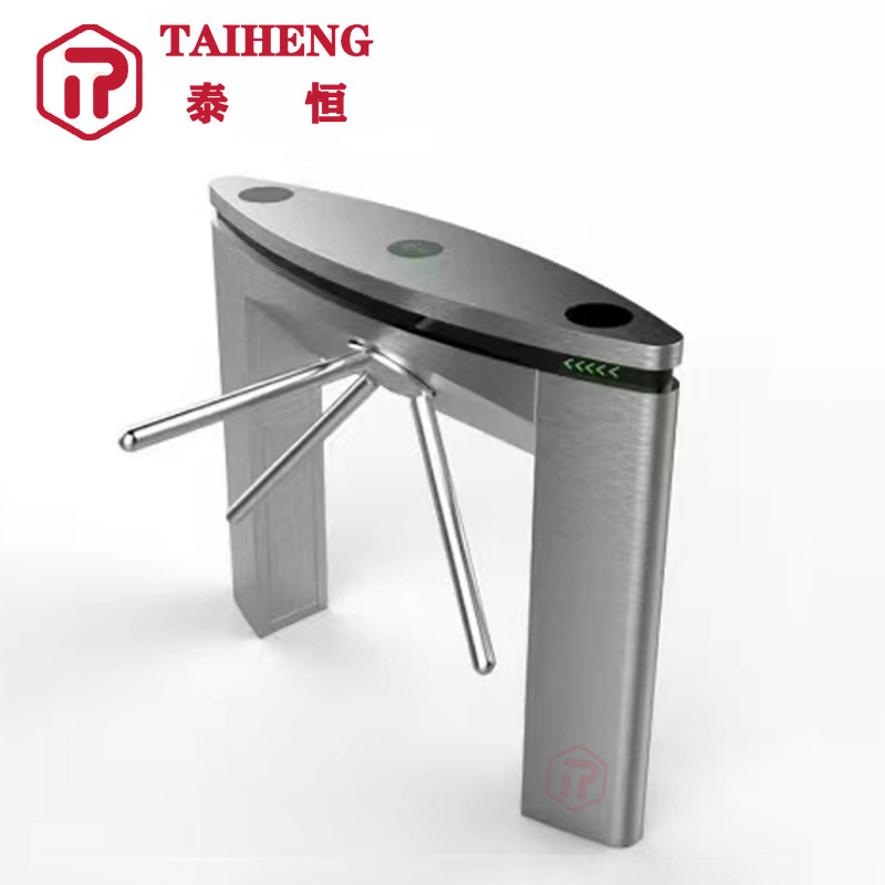 智能三辊闸实名制人行通道闸人脸识别旋转门系统ESD防静电三棍闸